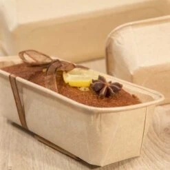 10 Moules à Gâteaux Cakes Rectangle Papier 20 Cm