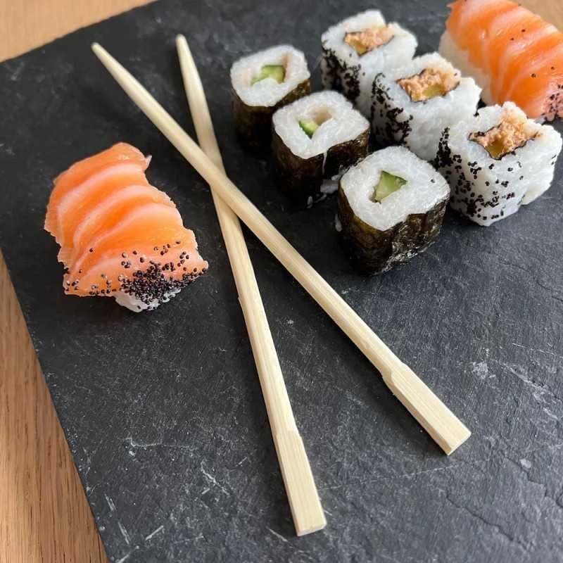 100 Baguettes Chinoises Emballées Par Paire 21cm 3 100 Baguettes Chinoises Emballées Par Paire 21cm