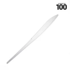 100 Couteaux Luxe Cristal Transparent
