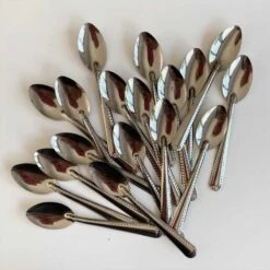 100 Cuillères Métal Inox Pour Verrines Apéritives 10,5 Cm 10 100 Cuillères Métal Inox Pour Verrines Apéritives 10,5 Cm -Vacances Vaisselle Magasin 100 cuilleres metal inox pour verrines aperitives 105cm 2