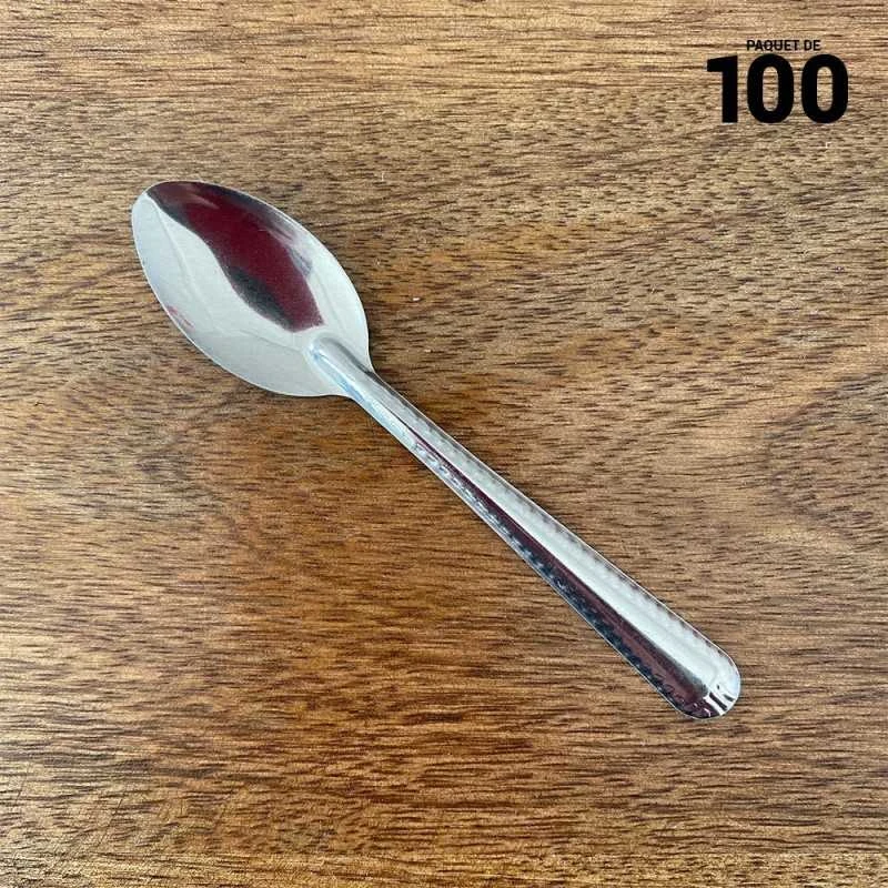 100 Cuillères Métal Inox Pour Verrines Apéritives 10,5 Cm 8 100 Cuillères Métal Inox Pour Verrines Apéritives 10,5 Cm – Image 6