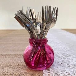 100 Fourchettes Métal Inox Pour Verrines Apéritives 10,5 Cm -Vacances Vaisselle Magasin 100 fourchettes metal inox pour verrines aperitives 105 cm 3