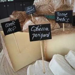 100 Pics Ardoise Bambou 9 Cm 10 100 Pics Ardoise Bambou 9 Cm -Vacances Vaisselle Magasin 100 pics ardoise bambou 9 cm 3