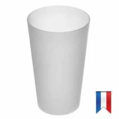 40 Verres Gobelets Ecocup Réutilisable Effet Givré 30 Cl -Vacances Vaisselle Magasin 100 verres gobelets ecocup reutilisable effet givre 30 cl 5