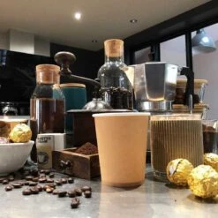 1000 Gobelets Carton Kraft 24 Cl -Vacances Vaisselle Magasin 1000 gobelets carton kraft recyclables 24 cl 4