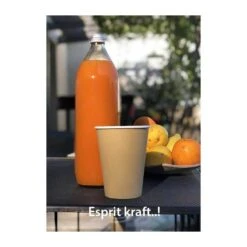 1000 Gobelets Carton Kraft 35 Cl 10 1000 Gobelets Carton Kraft 35 Cl -Vacances Vaisselle Magasin 1000 gobelets carton kraft recyclables 35 cl 2