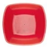 12 Assiettes Creuses Carrées 18 Cm Bords Ronds Rouge Plastique 2 12 Assiettes Creuses Carrées 18 Cm Bords Ronds Rouge Plastique -Vacances Vaisselle Magasin 12 assiettes creuses carrees 18 cm bords ronds rouge plastique