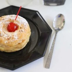 12 Assiettes Octogonales Noires 17,5 Cm 9 12 Assiettes Octogonales Noires 17,5 Cm -Vacances Vaisselle Magasin 12 assiettes octogonales noires 175cm lavables reutilisables 3