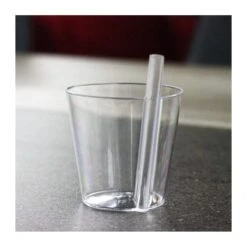 12 Verrines Lounge Avec Paille 6 Cl 9 12 Verrines Lounge Avec Paille 6 Cl -Vacances Vaisselle Magasin 12 verrines lounge cristal 6 cl 1