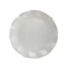 20 Assiettes Pétales 21 Cm Blanches -Vacances Vaisselle Magasin 20 assiettes petale 21cm blanches biodegradables et compostables