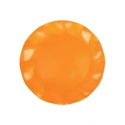 20 Assiettes Pétales 21 Cm Oranges