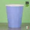 20 Gobelets Bleus 25 Cl -Vacances Vaisselle Magasin 20 gobelets bleus 25cl biodegradables et compostables