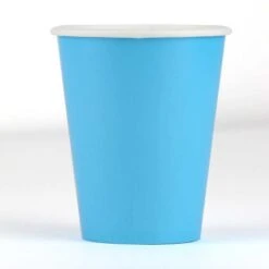 20 Gobelets Turquoise 25 Cl -Vacances Vaisselle Magasin 20 gobelets turquoise 25cl biodegradables et compostables 4