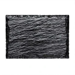 20 Petits Plateaux Ardoise Plastique Noir 13 X 9 Cm 8 20 Petits Plateaux Ardoise Plastique Noir 13 X 9 Cm -Vacances Vaisselle Magasin 20 petits plateaux ardoise plastique noir 13 x 9 cm 1