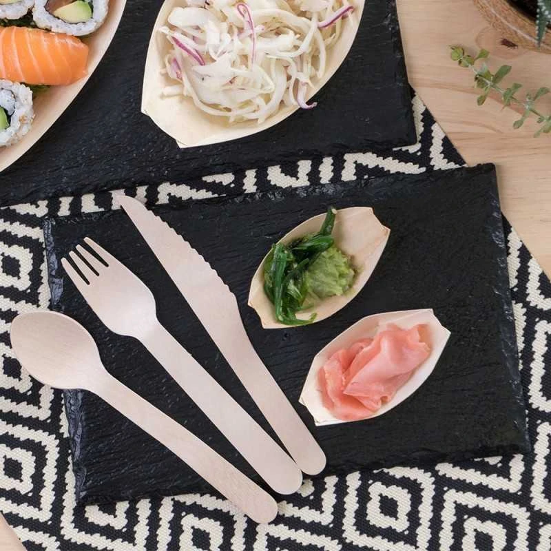 20 Petits Plateaux Ardoise Plastique Noir 13 X 9 Cm 5 20 Petits Plateaux Ardoise Plastique Noir 13 X 9 Cm – Image 3