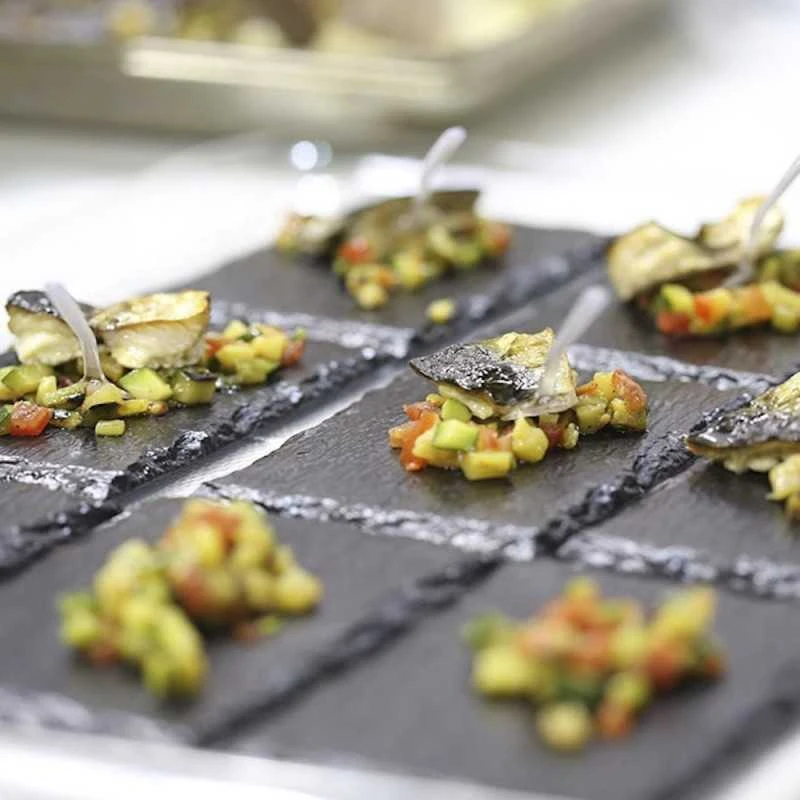 20 Petits Plateaux Ardoise Plastique Noir 13 X 9 Cm 3 20 Petits Plateaux Ardoise Plastique Noir 13 X 9 Cm