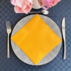 20 Serviettes Non-tissées Orangepremium 40 Cm Table'Colors 8 20 Serviettes Non-tissées Orangepremium 40 Cm Table'Colors -Vacances Vaisselle Magasin 20 serviettes non tissees orange premium 40 cm table colors 1