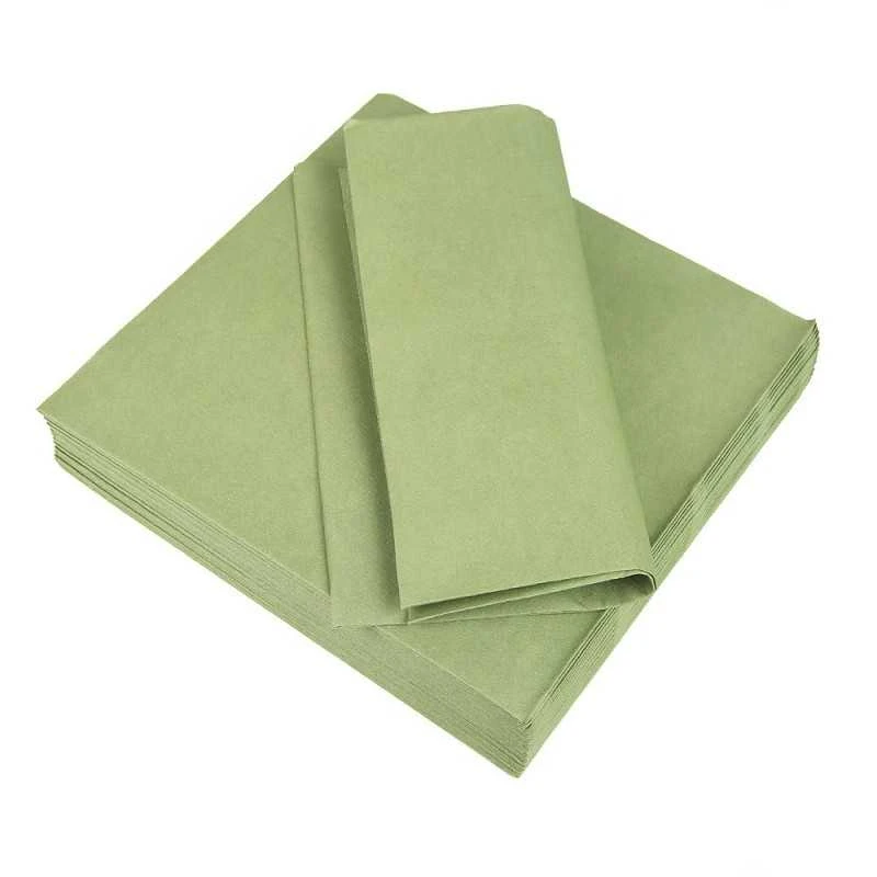 20 Serviettes Non-tissées Vert Olive Premium 40 Cm Table'Colors 7 20 Serviettes Non-tissées Vert Olive Premium 40 Cm Table'Colors – Image 5