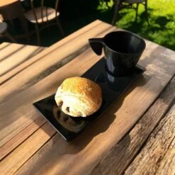 20 Sous-tasses Design Noires 5 20 Sous-tasses Design Noires -Vacances Vaisselle Magasin 20 sous tasses design noires 1