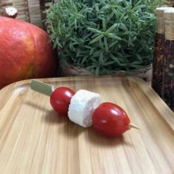 200 Pics Bambou Plat 10,5 Cm Verrines Apéritives -Vacances Vaisselle Magasin 200 pics bambou plat 105 cm verrines aperitives 1