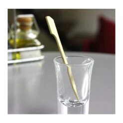 200 Pics Bambou Plat 10,5 Cm Verrines Apéritives -Vacances Vaisselle Magasin 200 pics bambou plat 105 cm verrines aperitives 2