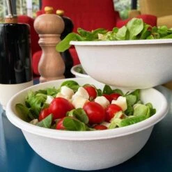 25 Coupelles Creuse Fibre Nature 75 Cl -Vacances Vaisselle Magasin 25 coupelles creuse 75 cl biodegradable 5