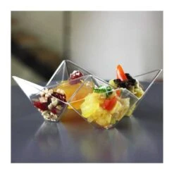 25 Coupelles Verrines 4 Compartiments Origami 14 25 Coupelles Verrines 4 Compartiments Origami -Vacances Vaisselle Magasin 25 coupelles verrines 4 compartiments origami 2