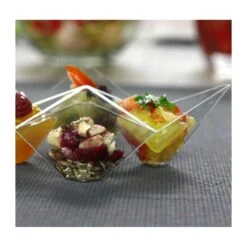 25 Coupelles Verrines 4 Compartiments Origami 17 25 Coupelles Verrines 4 Compartiments Origami -Vacances Vaisselle Magasin 25 coupelles verrines 4 compartiments origami 5