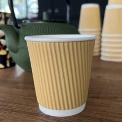 25 Gobelets Papier Ondulé 21 Cl