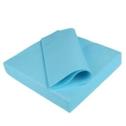 25 Serviettes Non-tissées Bleu Ciel Premium 40 Cm Table'Colors -Vacances Vaisselle Magasin 25 serviettes non tisse luxe bleu ciel 40 x 40cm 4