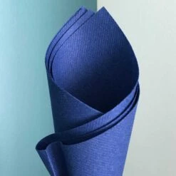 25 Serviettes Non-tissées Bleu Marine Premium 40 Cm Table'Colors