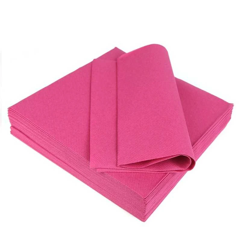 25 Serviettes Non-tissées Fuchsia Premium 40 Cm Table'Colors 7 25 Serviettes Non-tissées Fuchsia Premium 40 Cm Table'Colors – Image 5