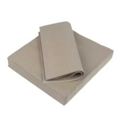 25 Serviettes Non-tissées Gris Beige Premium 40 Cm Table'Colors -Vacances Vaisselle Magasin 25 serviettes non tisse luxe gris beige 40 x 40cm 4