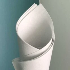 25 Serviettes Non-tissées Gris Perle Premium 40 Cm Table'Colors