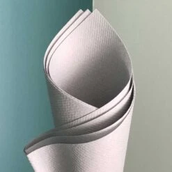 25 Serviettes Non-tissées Gris Premium 40 Cm Table'Colors