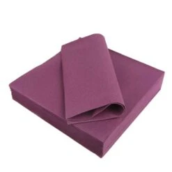 25 Serviettes Non-tissées Prune Premium 40 Cm Table'Colors 11 25 Serviettes Non-tissées Prune Premium 40 Cm Table'Colors -Vacances Vaisselle Magasin 25 serviettes non tisse luxe prune 40 x 40cm 4