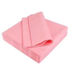 25 Serviettes Non-tissées Rose Premium 40 Cm Table'Colors -Vacances Vaisselle Magasin 25 serviettes non tisse luxe rose 40 x 40cm 4