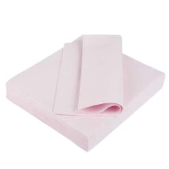 25 Serviettes Non-tissées Rose Pastel Premium 40 Cm Table'Colors -Vacances Vaisselle Magasin 25 serviettes non tisse luxe rose pastel 40 x 40cm 6