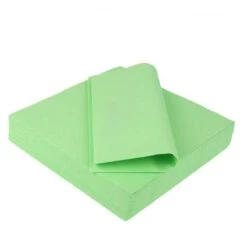 25 Serviettes Non-tissées Mint Premium 40 Cm Table'Colors -Vacances Vaisselle Magasin 25 serviettes non tisse luxe vert menthe 40 x 40cm 4