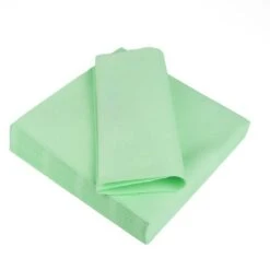 25 Serviettes Non-tissées Vert Pomme Premium 40 Cm Table'Colors -Vacances Vaisselle Magasin 25 serviettes non tisse luxe vert pomme 40 x 40cm 8