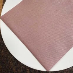 25 Serviettes Non-tissées Rose Gold Premium 40 Cm Table'Colors -Vacances Vaisselle Magasin 25 serviettes non tissee premium rose gold 40 x 40 cm table colors 2