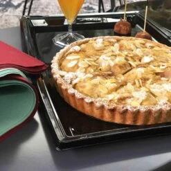 3 Plateaux Très Grand Modèle Noir 45,5 X 31 Cm -Vacances Vaisselle Magasin 3 plateaux tres grand modele noir 455 x 31 cm 3