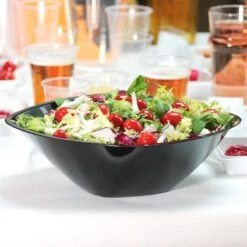 3 Saladiers Noirs 3 L Réutilisable