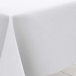 8 Nappes 50 Mètres Non-tissées Blanches -Vacances Vaisselle Magasin 4 nappes 50 metres non tisse blanches 1