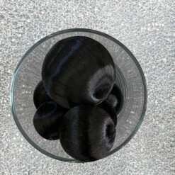 40 Boules En Fil Scintillant Noir 3 Tailles Assorties -Vacances Vaisselle Magasin 40 boules en fil scintillant noir 3 tailles assorties 3