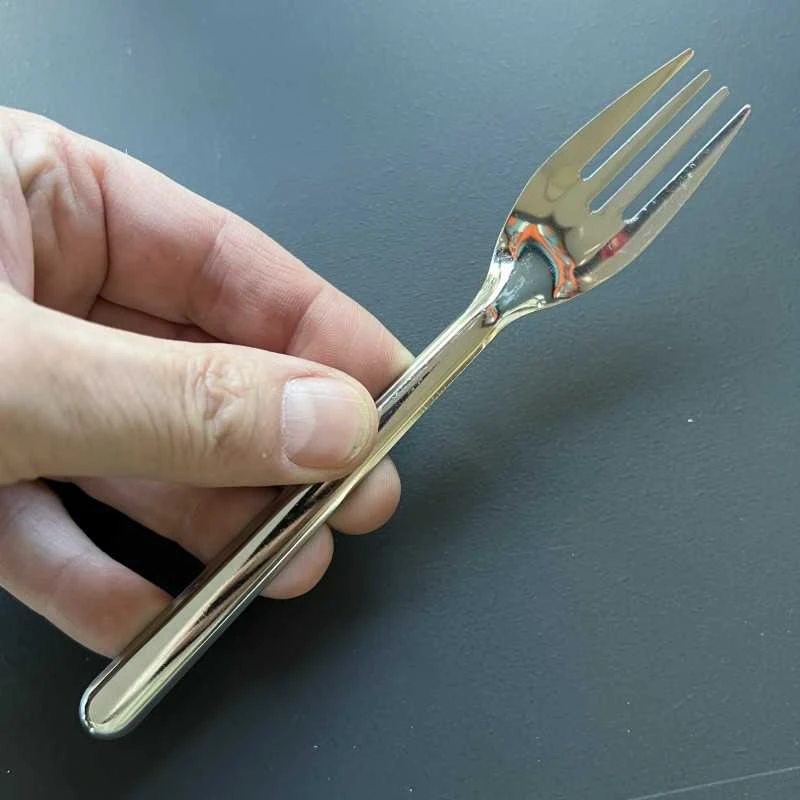 40 Fourchettes Inox Réutilisables 16,5 Cm 4 40 Fourchettes Inox Réutilisables 16,5 Cm – Image 2