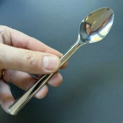 40 Grandes Cuillères Inox Réutilisables 16,5 Cm -Vacances Vaisselle Magasin 40 grandes cuilleres inox recyclables 2