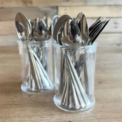 40 Petites Cuillères Inox Réutilisables 12,5 Cm -Vacances Vaisselle Magasin 40 petites cuilleres inox recyclables 125 cm 3