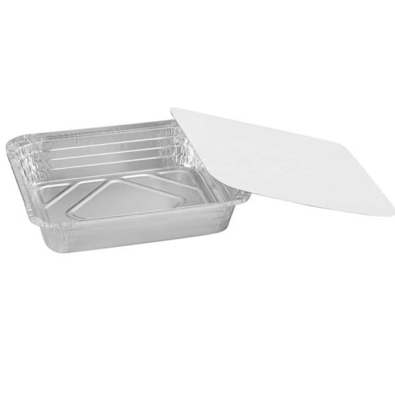 5 Barquettes Aluminium 3,5 L + Couvercles Carton 3 5 Barquettes Aluminium 3,5 L + Couvercles Carton