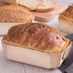 5 Moules Bois Papier Siliconé 13,5 X 8,5 Cm